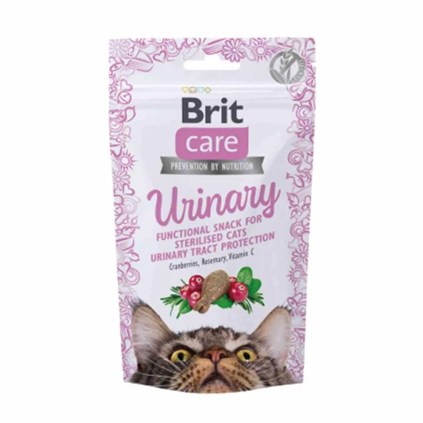 Brit Care Snack Urinary İdrar Sağlığı Destekleyici Kedi Ödül Maması 50 gr ürün görseli 1