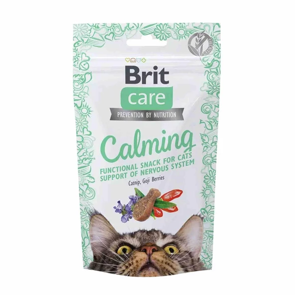 Brit Care Snack Calming Sakinleştirici Etkili Kedi Ödül Maması 50 gr ürün görseli 1
