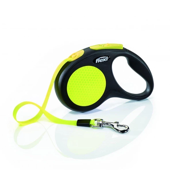 Flexi Şerit Otomatik Tasma Small Neon 5 mt ürün görseli 1