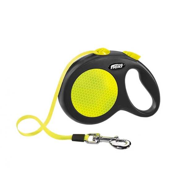 Flexi Şerit Otomatik Tasma Large Neon 5 mt ürün görseli 1