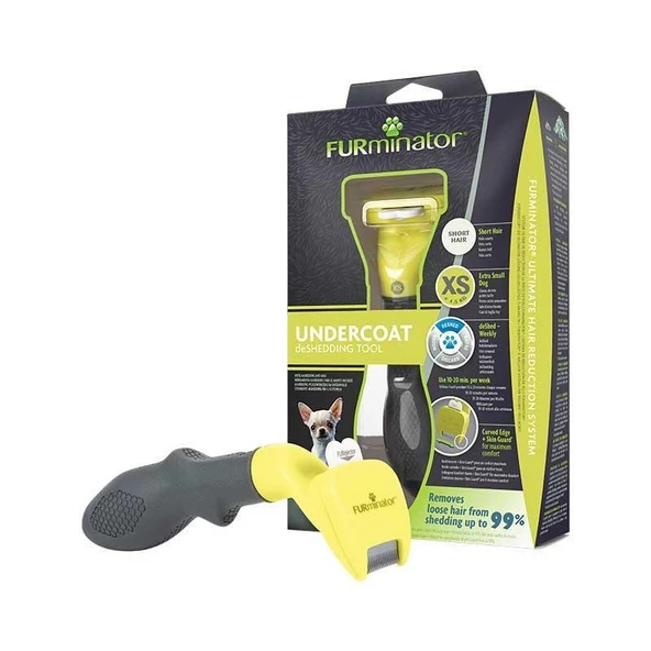 Furminator Short Hair Kısa Tüylü Köpek Tarağı XS ürün görseli 1