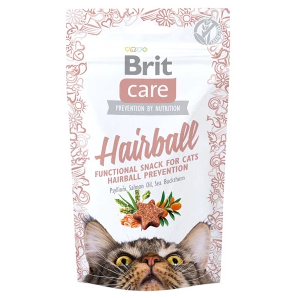 Brit Care Snack Hairball Ördekli Kedi Ödülü 50 gr ürün görseli 1