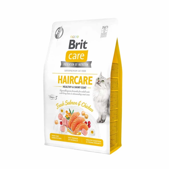 Brit Care Deri ve Tüy Sağlığı İçin Tahılsız Kedi Maması 7 kg ürün görseli 1