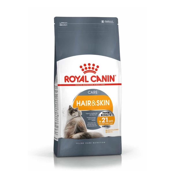 Royal Canin Hair & Skin Hassas Tüylü Kediler İçin Mama 2 kg ürün görseli 1