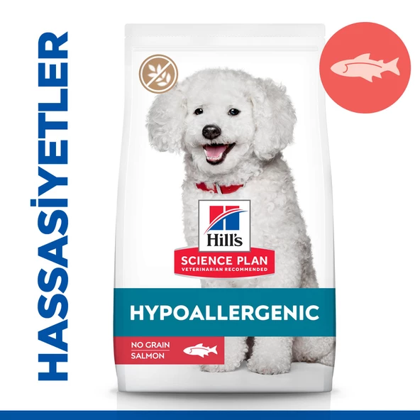 Hill's SCIENCE PLAN Hipoalerjenik Yetişkin Küçük ve Mini Irk Somonlu Köpek Maması 6 kg ürün görseli 1