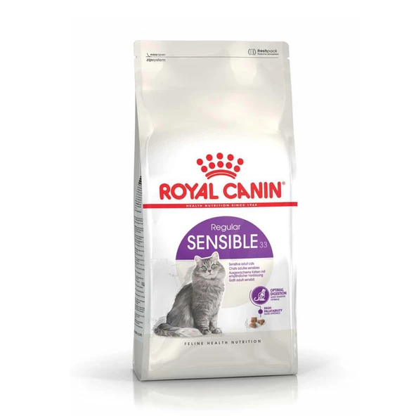 Royal Canin Sensible 33 Hassas Sindirimi Olan Kediler Için Mama 4 kg ürün görseli 1
