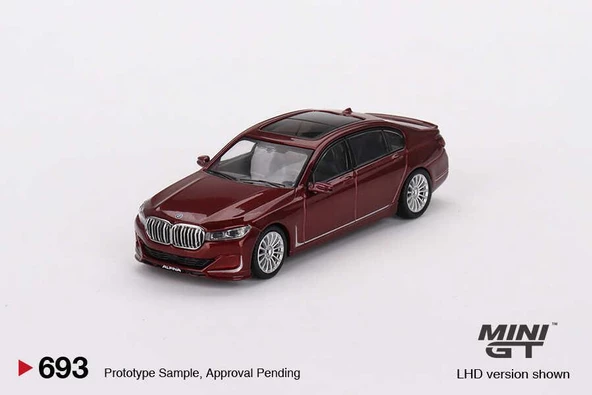 Mini GT 693 BMW Alpina B7 xDrive Aventurin LHD Model Araba ürün görseli 1