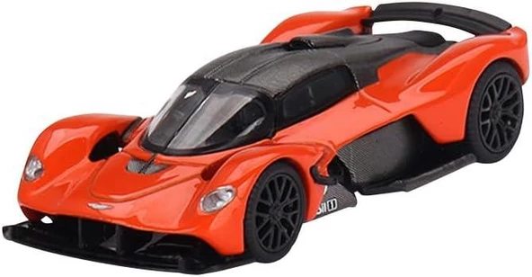Mini GT 678 Aston Martin Valkyrie Maximum Orange LHD Model Araba - Resim 2
