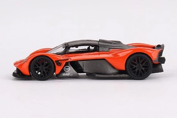 Mini GT 678 Aston Martin Valkyrie Maximum Orange LHD Model Araba ürün görseli 1