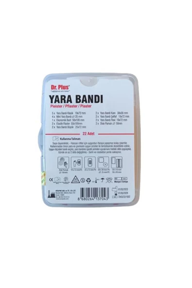 Dr. Plus Yara Bandı 22 Adet - Resim 2