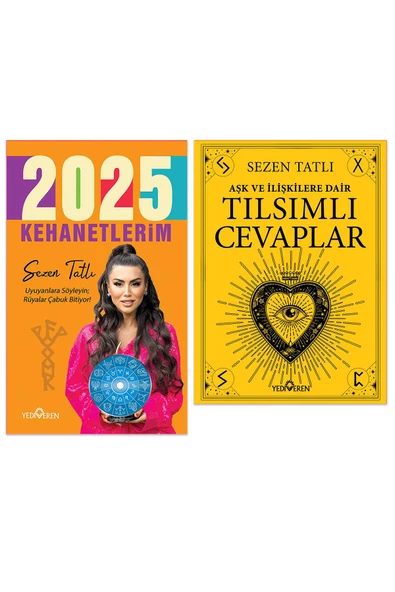 2025 Kehanetlerim/Aşk ve İlişkilere Dair Tılsımlı Cevaplar/Sezen Tatlı/Yediveren ürün görseli 1