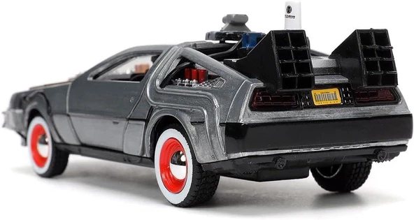 Jada Back to Future III Time Machine 1/32 Model Araba - Resim 2