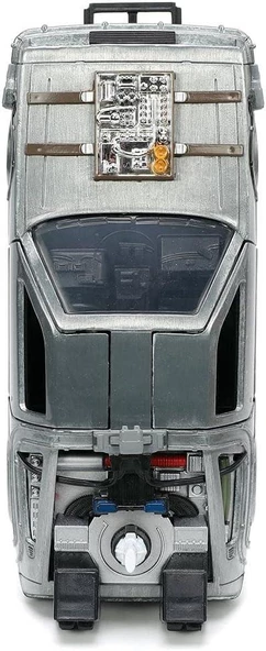 Jada Back to Future III Time Machine 1/32 Model Araba - Resim 4