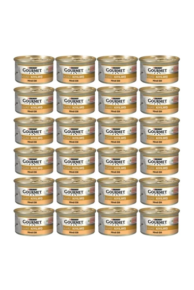 Gourmet Gold Kıyılmış Hindi Etli Kedi Konservesi 85gr X 24 Adet ürün görseli 1