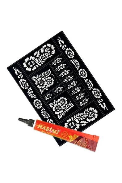 HAŞİMİ TÜP KINA (DÖVME DESEN ŞABLON HEDİYELİ) ürün görseli 1