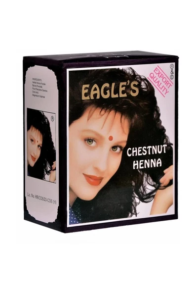 Eagles 6 Lı Kestane Kahve Hint Kınası ürün görseli 1