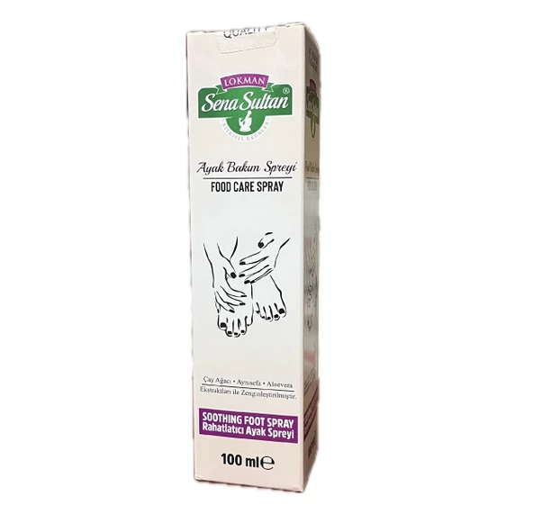 Ayak Bakım Spreyi/ Foot Care Sprey 100 ml, Lokman Sena Sultan ürün görseli 1