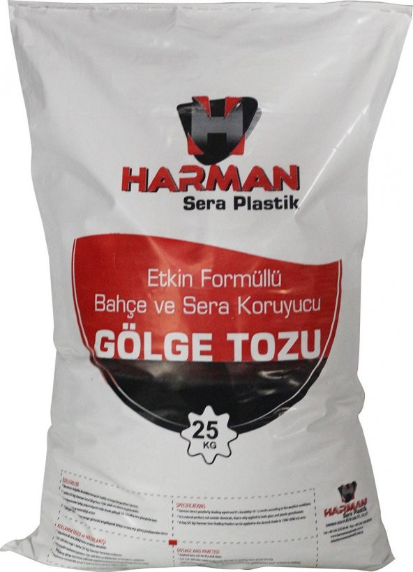 SERA GÖLGE TOZU DOĞAL GÖLGELEME TOZU 25 KG KİMYASAL VE BOYA YOKTUR ürün görseli 1