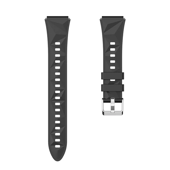 Gpack Huawei Watch GT 4 41mm Kordon Metal Tokalı Silikon Strap Kayış KRD129 ürün görseli 1