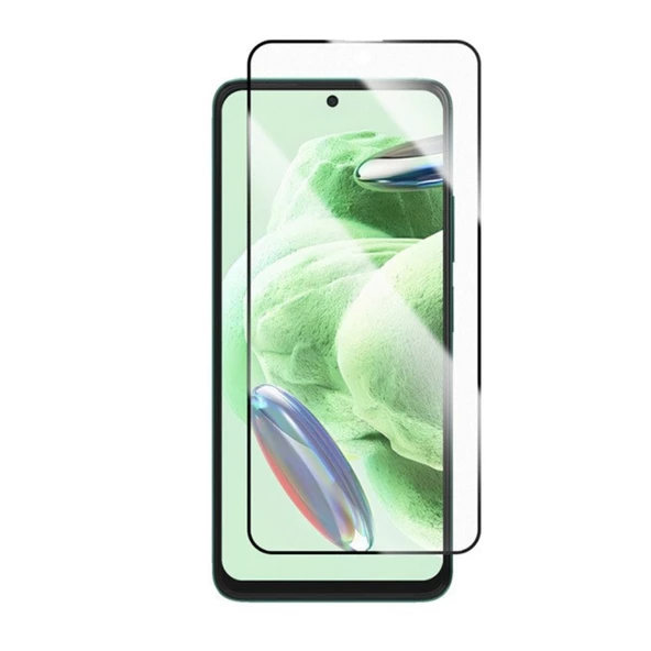 Gpack Xiaomi Redmi Note 12 5G Full Mat Ekran Koruyucu Siyah ürün görseli 1