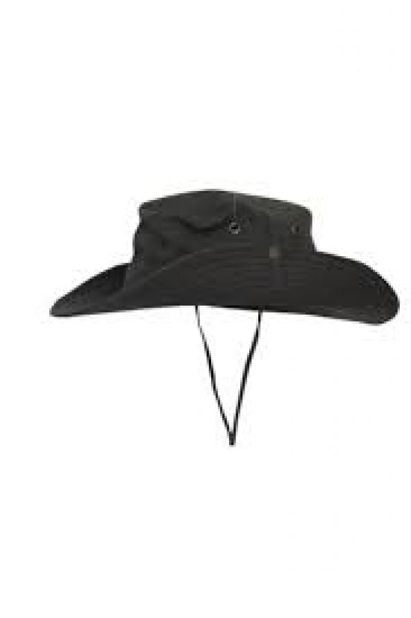 salarticaret siyah safari şapka unisex model ürün görseli 1