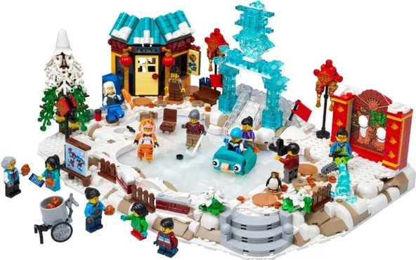 LEGO 80109 Chinese Festivals Yeni Ay Yılı Buz Festivali ürün görseli 1