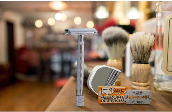 Bic Chrome Platinum Çift Taraflı 100'lü Tıraş Bıçağı - Resim 4