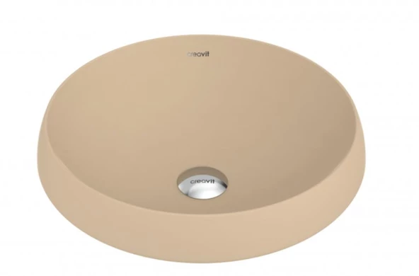 Creavit Deep Tezgah Üzeri Lavabo Cappicino Ø45 cm DE045 ürün görseli 1