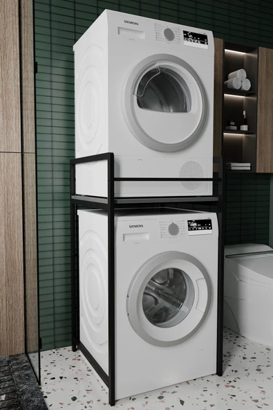 Sundra Banyo Dolabı Çamaşır ve Kurutma Makinesi Dolabı Beyaz ürün görseli 1