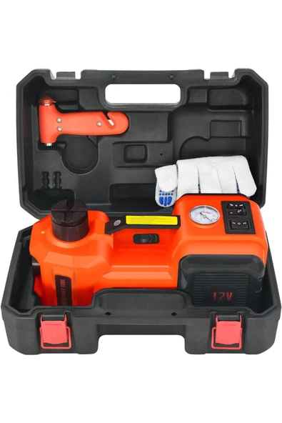 VARSTHREE 5 Ton Elektrikli Hidrolik Araba Krikosu Kiti Hızlı Lastik Değişimi İçin Güçlü Ve Güvenli ürün görseli 1