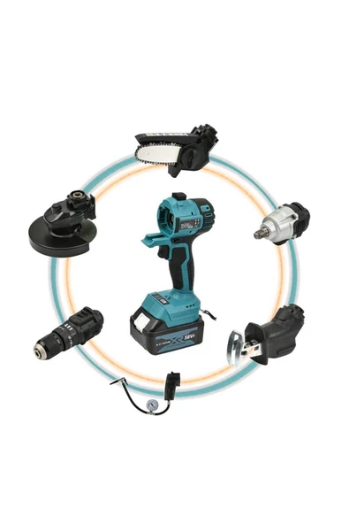prohummer PH191 Multievo 6lı Set 58vf Çok Amaçlı Şarjlı Set Takımı ürün görseli 1