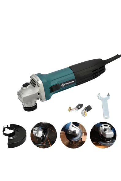 prohummer PH010 Devir Ayarsız Avuç Taşlama 125mm (Mavi) ürün görseli 1