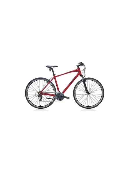 Carraro Sportive 220 V Fren 21 Vites 28 Jant Şehir Bisikleti Krom Kırmızı Siyah 46 Kadro ürün görseli 1