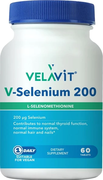 Velavit V-Selenium 200 60 Tablet ürün görseli 1