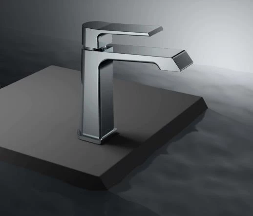 Creavit Stark Lavabo Bataryası Gun Grey SK1500GR ürün görseli 1