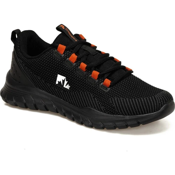 Lumberjack Bağcıklı Erkek Sneaker Ayakkabı Siyah 45 WEASLEY ürün görseli 1