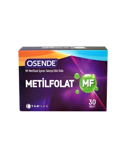 Osende Metilfolat MF 30 Tablet ürün görseli 1