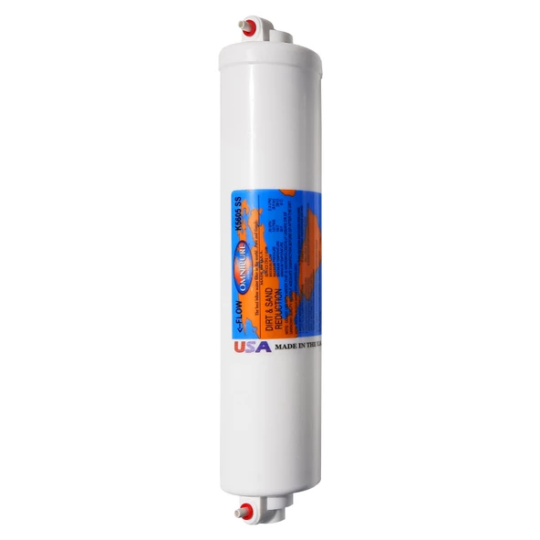 Spring Water Omnipure K5605 SS Amerikan Malı Inline Su Arıtma Filtresi - Sediment Filtre ürün görseli 1