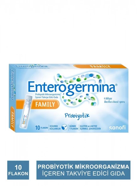 Enterogermina Family 5 ml 10 Flakon ürün görseli 1