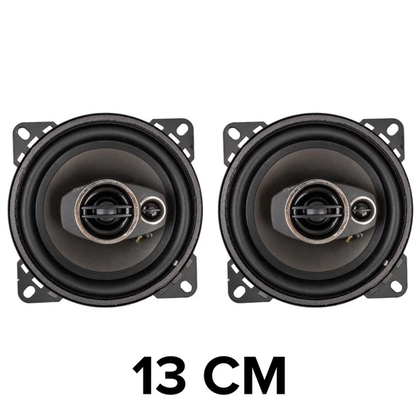 Rose RST-130 13CM TWEETERLI COAXIAL 2x150WATT YUVARLAK TAKIM HOPARLÖR SPEAKER (2 Lİ TAKIM) ürün görseli 1