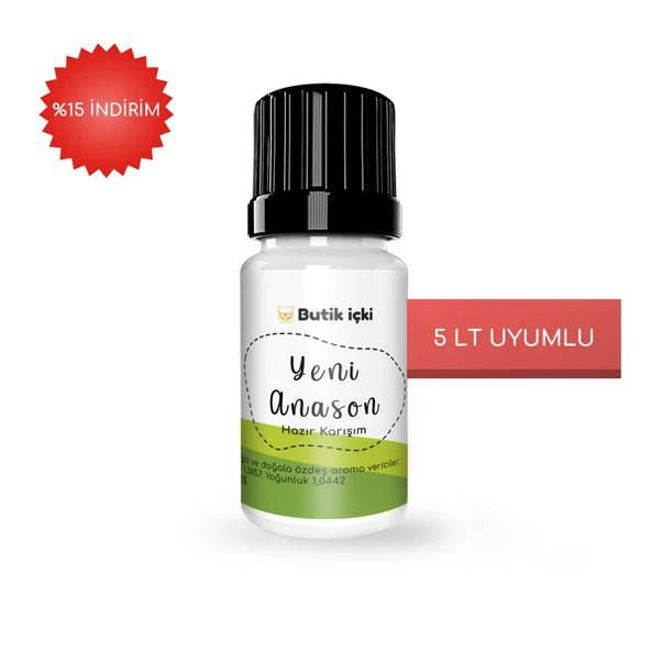 Hazır Karışım Yeni Anason (50 Ml - 5 Lt Uyumlu) ürün görseli 1
