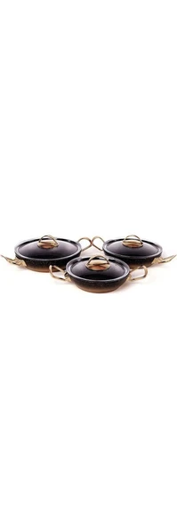 Oms Granit 3 Lü Sahan Set 3032 Gold ürün görseli 1