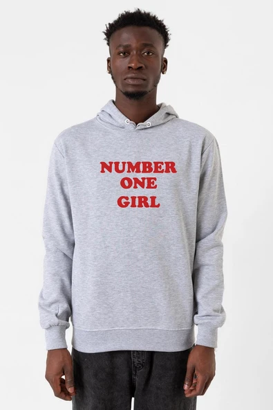 Rose Number One Girl Grimelanj Erkek Kapşonlu 3ip Sweatshirt ürün görseli 1