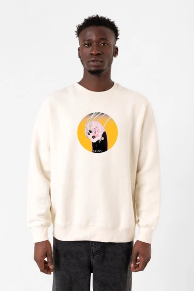 Meovv Meow Ekru Erkek 2ip Sweatshirt ürün görseli 1