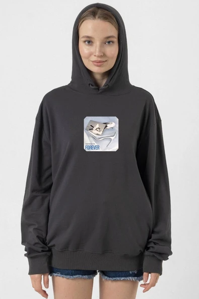 Babymonster Forever Füme Kadın 2ip Kapşonlu ürün görseli 1