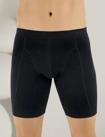 6 Adet Şahinler Erkek Likralı Uzun Short Boxer  E114 ürün görseli 1