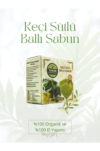 120 Gr Kilis Zeytinyağlı Keçi Sütlü Ballı Sabun ürün görseli 1