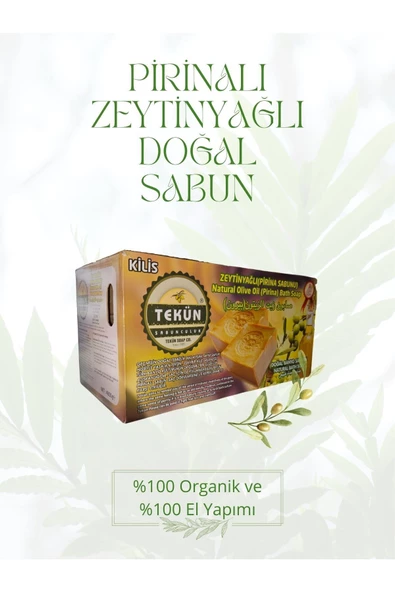 4800 Gr Kilis Organik Pirinalı(Zeytinyağlı) Sabun ürün görseli 1