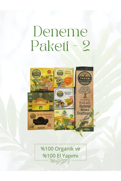 Kilis Sabunlarımızı Denemeniz İçin Özel Paket -2 ürün görseli 1