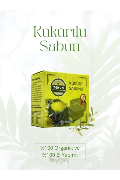 120 Gr Kükürtlü Organik Sabun ürün görseli 1